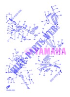 SOPORTE / PEDANA per Yamaha YZF-R6 2013