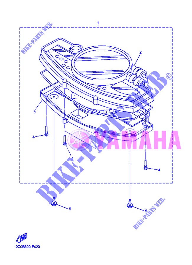 TACHIMETRO  per Yamaha YZF-R6 2013