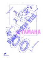 PINZA FRENO ANTERIORE per Yamaha YZF-R6 2013