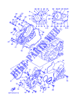 COPERCHIO   MOTORE 1 per Yamaha XT250 2014