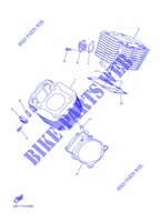 CILINDRO per Yamaha XV 950 R BOLT 2014