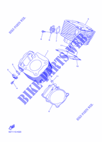 CILINDRO per Yamaha XV950R - XVS950CU 2014