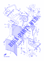 RADIATORE ACQUA / TUBO per Yamaha FJR1300A 2015