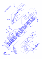 COPERTURA LATO per Yamaha YZ250FX 2015