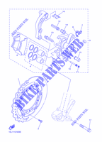 PINZA FRENO ANTERIORE per Yamaha YZ250FX 2015