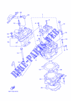 CILINDRO per Yamaha YFZ450R 2013