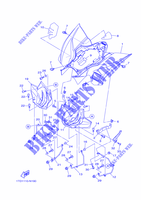 PARAFANGO POSTERIORE per Yamaha YFZ450R 2014