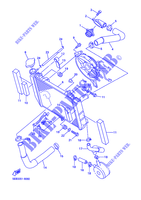 RADIATORE ACQUA / TUBO per Yamaha YZF-R6 1999