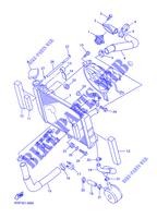 RADIATORE ACQUA / TUBO per Yamaha YZF-R6 2002