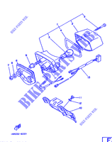 FANALE LUCE POSTERIORE per Yamaha DT 50 M 1987