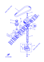 POMPA OLIO per Yamaha F40B Manual Starter, Tiller Handle, Hydro Trim & Tilt, Shaft 15