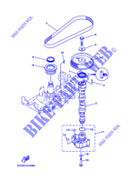 POMPA OLIO per Yamaha F40B Manual Start, Tiller Handle, Hydro Trim & Tilt, Shaft 20