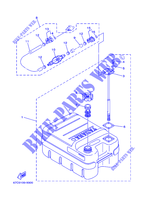 SERBATOIO CARBURANTE per Yamaha F50A Electric Starter, Remote Control, Power Trim & Tilt, Shaft 20