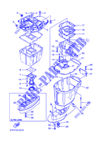 CARTER SUPERIORE per Yamaha F80A 4 Stroke, Electric Starter, Remote Control, Power Trim & Tilt 2001