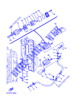 SERBATOIO CARBURANTE  per Yamaha F80A 4 Stroke, Electric Starter, Remote Control, Power Trim & Tilt 2001