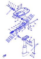 CONTROLLO DELL'ACCELERATORE per Yamaha 5C 2 Stroke, Manual Starter, Tiller Handle, Manual Tilt 1989