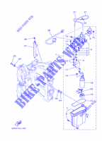 POMPA CARBURANTE 1 per Yamaha FL150A Counter Rotation, Electric Starter, Remote Control, Power Trim & Tilt, Shaft 25