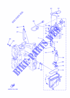 POMPA CARBURANTE 1 per Yamaha FL150B Counter Rotation, Electric Starter, Remote Control, Power Trim & Tilt, Shaft 25