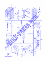 RICAMBI DI MANUTENZIONE per Yamaha FL150B Counter Rotation, Electric Starter, Remote Control, Power Trim & Tilt, Shaft 25