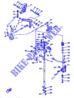 CONTROLLO DELL'ACCELERATORE per Yamaha L225C Left Hand, Electric Start, Remote Control, Power Trim & Tilt, Oil Injection 1994