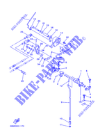 CONTROLLO DELL'ACCELERATORE per Yamaha F15A Electric Starter, Tiller Handle, Manual Tilt, Shaft 15