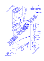 KIT DI RIPARAZIONE 3 per Yamaha F15A Electric Starter, Tiller Handle, Manual Tilt, Shaft 15