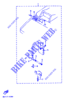 PEÇAS OPCIONAIS (RAFFREDDAMENTO) per Yamaha ENTICER LTR 1989