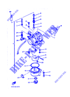 CARBURATORE per Yamaha SRV 540 1991