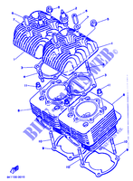 CILINDRO per Yamaha XLV 540 1988