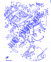 CARROZZERIA ANTERIORE per Yamaha VMAX-4 800 1995