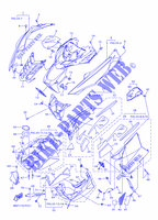 CARROZZERIA ANTERIORE per Yamaha SRVIPER S-TX DX 2015