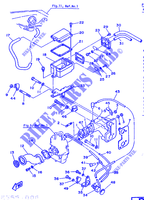 ASPIRAZIONE per Yamaha F8B 4 Stroke, Manual Start 1987