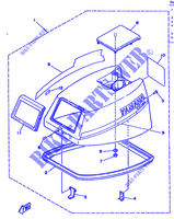 CARENE SUPERIORE per Yamaha F8B 4 Stroke, Manual Start 1987