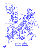 KIT DI RIPARAZIONE 1 per Yamaha F8B 4 Stroke, Manual Start 1987