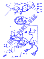 STATORE GENERATORE per Yamaha F8B 4 Stroke, Manual Start 1987