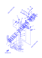 CONTROLLO DELL'ACCELERATORE per Yamaha F8C Manual Starter, Tiller Handle, Manual Tilt, Shaft 20