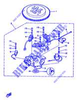 RICAMBI ALTERNATIVI 8 per Yamaha 25Q 2 Stroke, Electric Start, Remote Control, Manual Tilt 1990