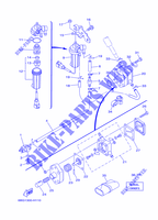 SERBATOIO CARBURANTE  per Yamaha F30B Electric Starter, Remote Control, Power Trim & Tilt, Shaft 15