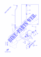 CARTER INFERIORE E TRASMISSIONE 2 per Yamaha E40X Manual Starter, Tiller Handle, Manual Tilt, Pre-Mixing, Shaft 20