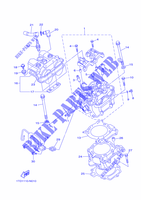 CILINDRO per Yamaha YFZ 450 R 2019
