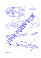 STICKER per Yamaha YXZ1000R SS 2020