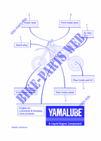 RICAMBI DI MANUTENZIONE per Yamaha YZ 65 2022