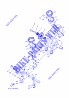 ALBERO MOTORE / PISTONE per Yamaha YZF-R3 2023