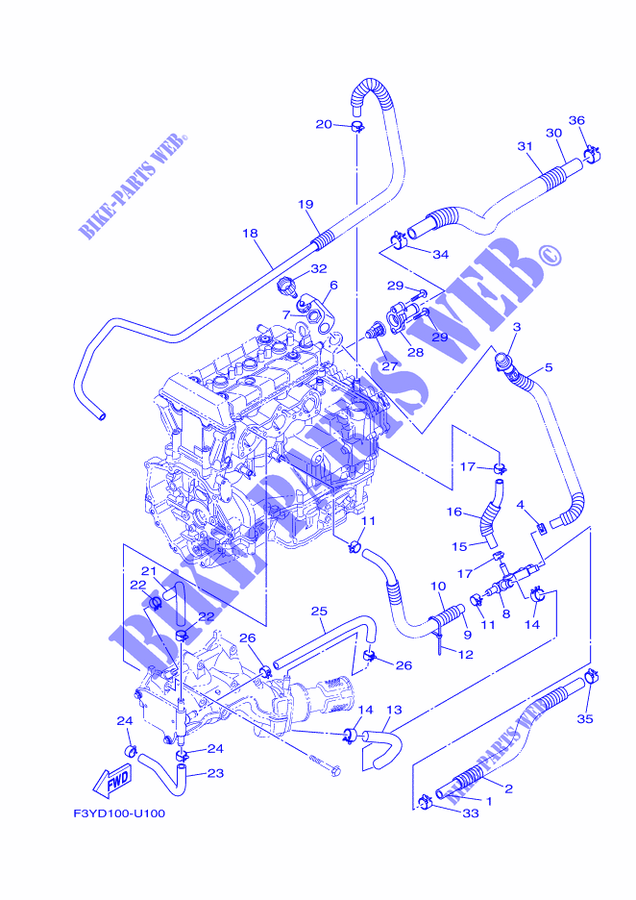 SCARICO 2 per Yamaha EX DELUXE 2023