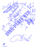 PARAFANGO per Yamaha SRX600 1986