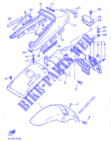 PARAFANGO per Yamaha SRX600 1986