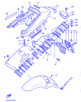 PARAFANGO per Yamaha SRX600 1987