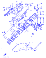 PARAFANGO per Yamaha SRX600N (20.0KW 1986