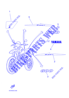 STICKER per Yamaha TT600RE 2004