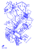 RADIATORE ACQUA / TUBO per Yamaha VMX12 1999